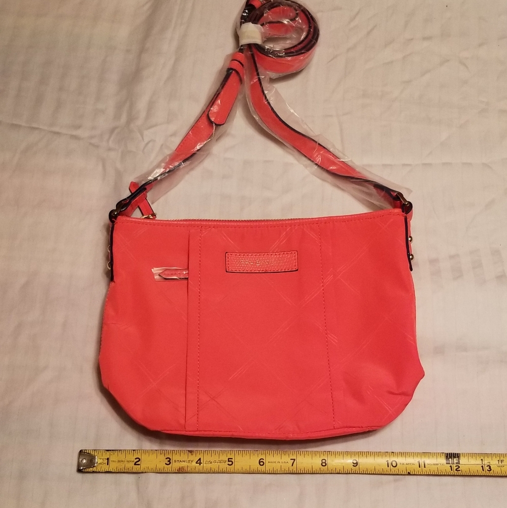 Vera Bradley red shoulder purse/bag Perfect Size For A Night Out